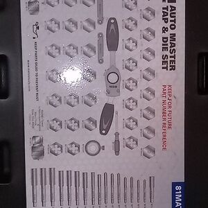 Matco Tools 81 piece Auto Master Tap & Die Set